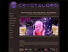 Tablet Screenshot of crystalgrid.com.au